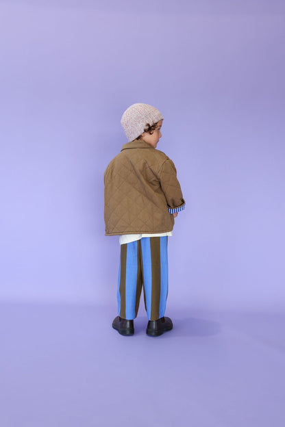 Organic Quilted Denim Jacket