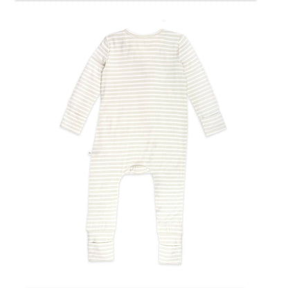 Day or Night Onesie - Sage Stripe