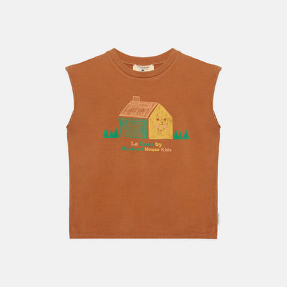 The house no sleeve tshirt