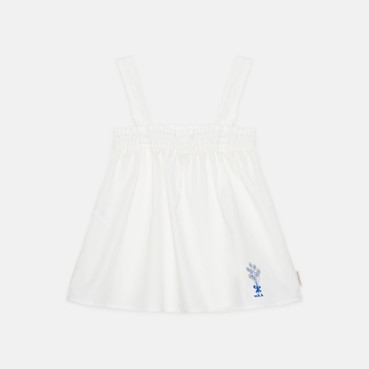 Bouquet embroidered top