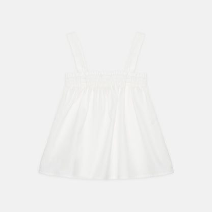 Bouquet embroidered top