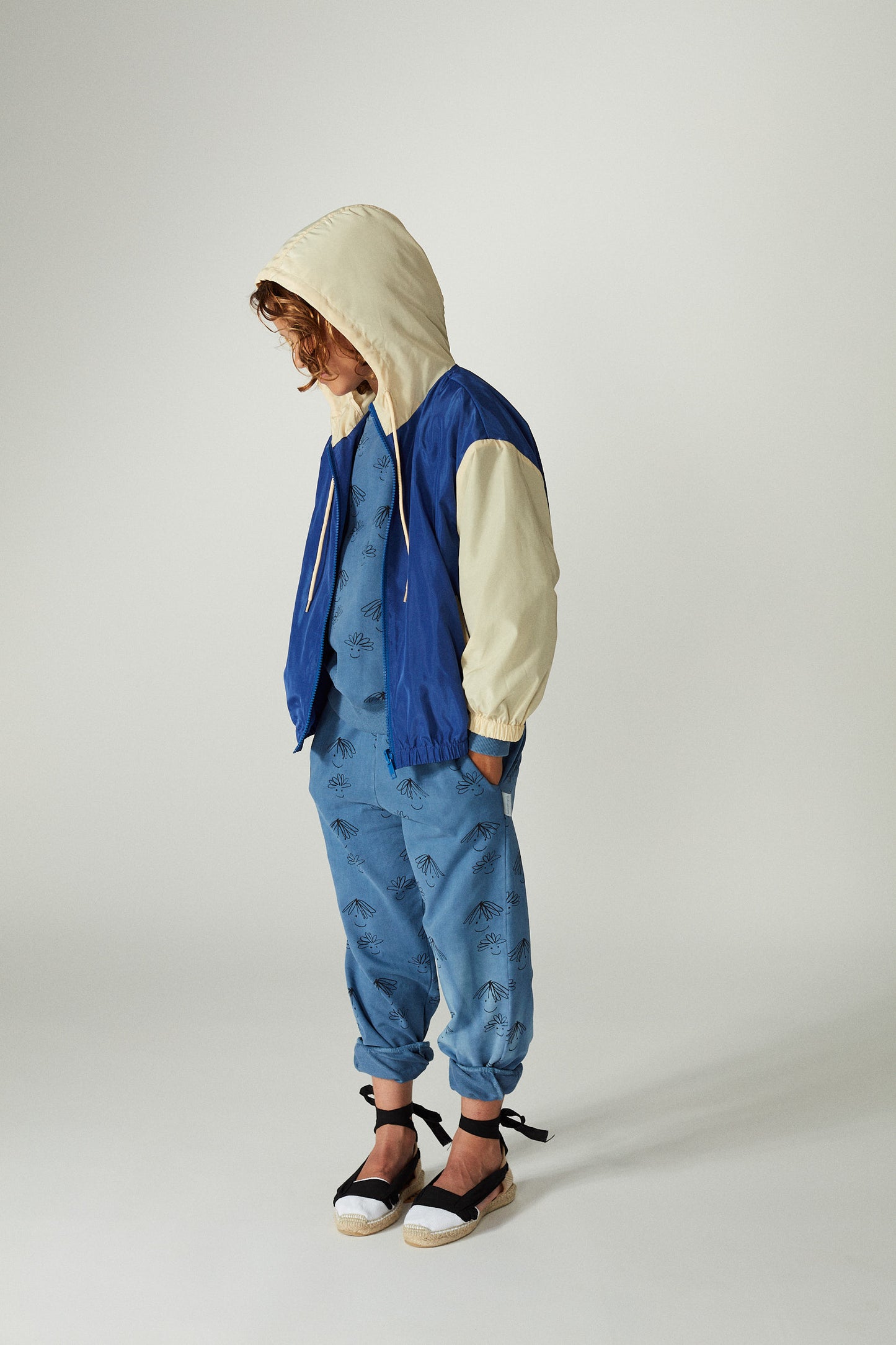 Blue Windbreaker
