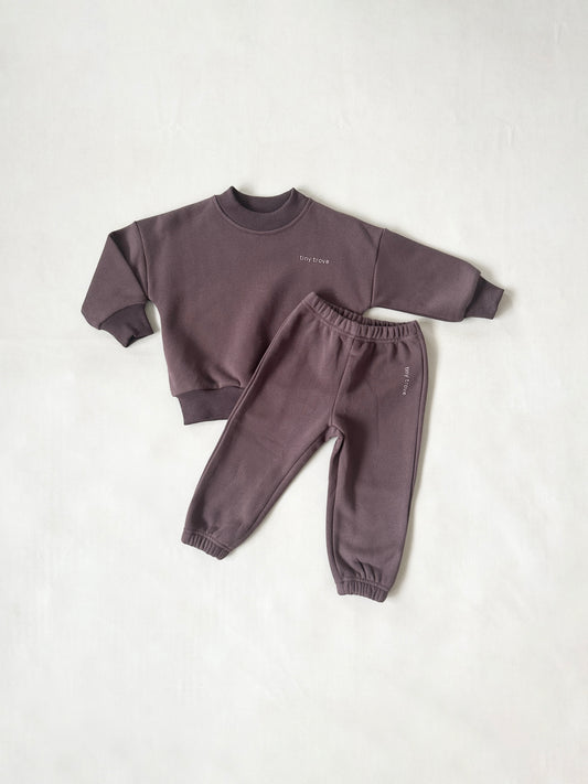 Woodie Tracksuit - Cocoa