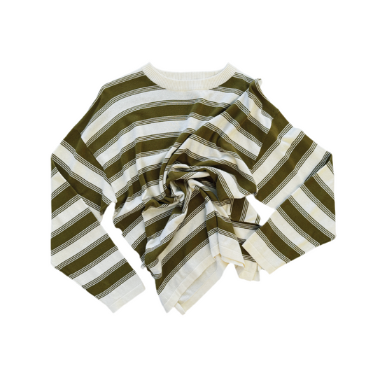 Ladies 7-Stripe Long Sleeve Tee