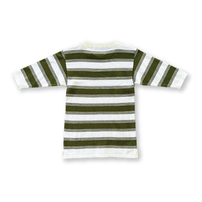 Organic 7-Stripe Dress - Herb