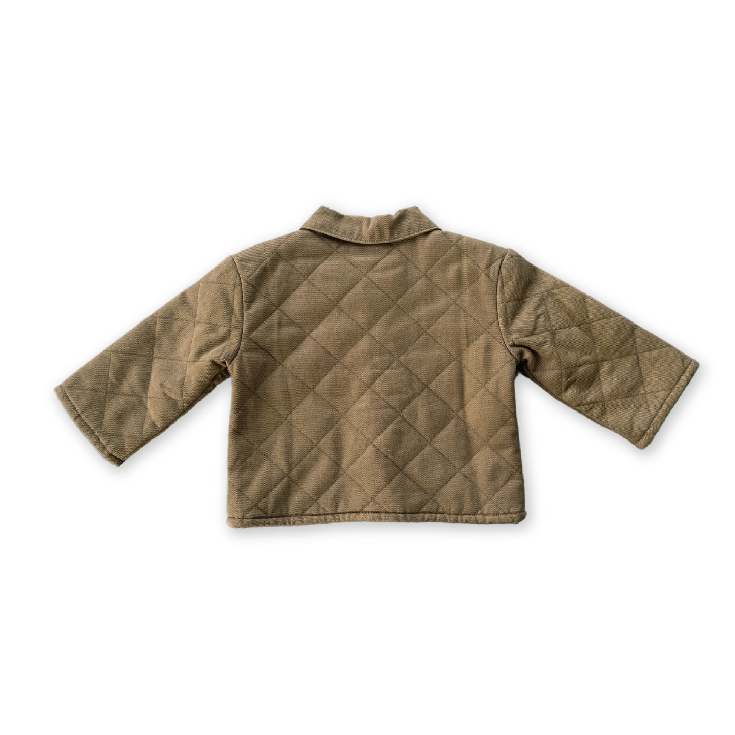 Organic Quilted Denim Jacket